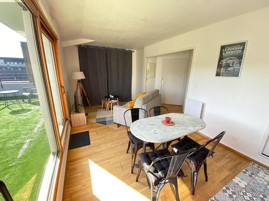 Grand Studio, Belle Terrasse Avec Vue 낭트 외부 사진